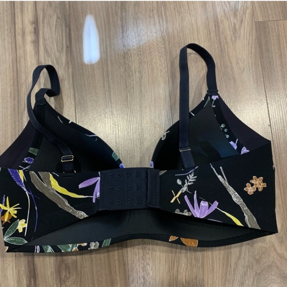 Knix Wing Woman Contour Bra Night Garden - Picture 4 of 7